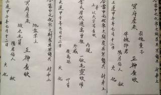 七月半写包格式样本