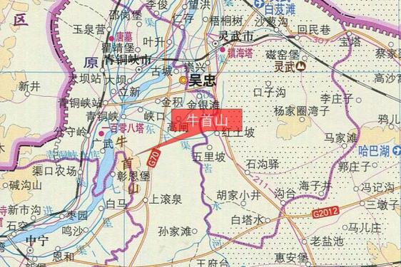 青铜峡市地图（青铜峡行政地图）